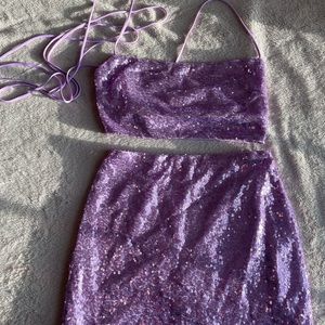 Lucy in the Sky Eva Sequin Set